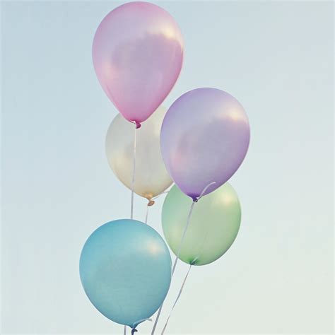 Pastel Balloons By Photo By Tara Denny