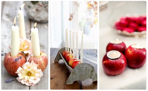 Lovely Apple Candle Holders Fun And Easy To Make Apple Candles