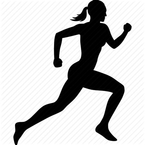 running woman silhouette at getdrawings free download