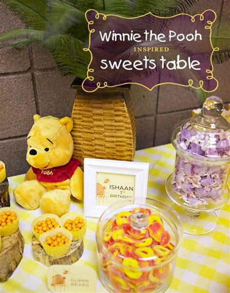 Winnie The Pooh Themed Party Food ~ Winnie The Pooh Cupcake Toppers