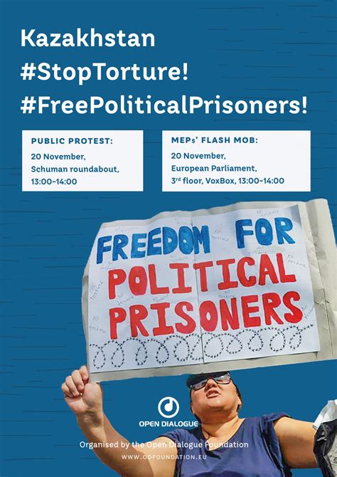 Free Political Prisoners In Kazakhstan Open Dialogue Foundation