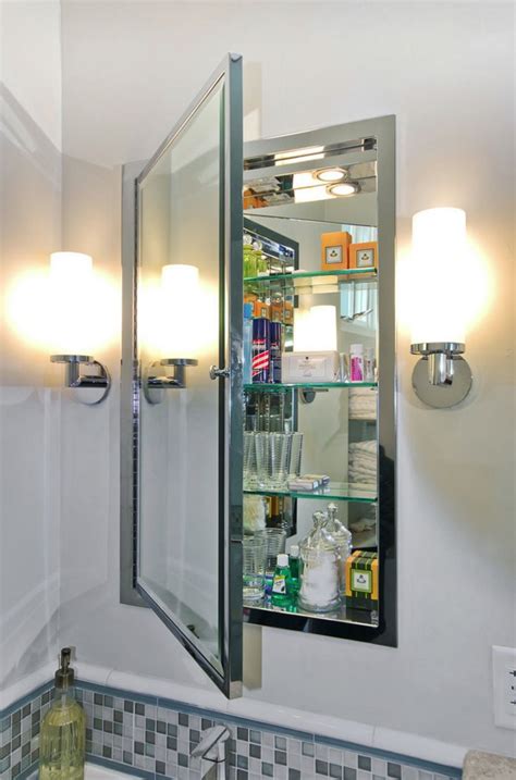 Steel & glass medicine cabinet, 1940s for sale at pamono. Stylish Design Ideas for Medicine Cabinets