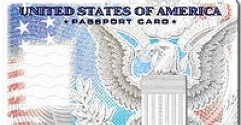 Us Passport Card Now Available Special Events