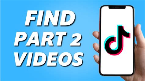 How To Find Part 2 Tiktok Videos Simple Youtube