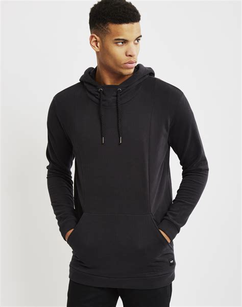 Lyst Only And Sons Mens Hoodie With Cut Line Details Black