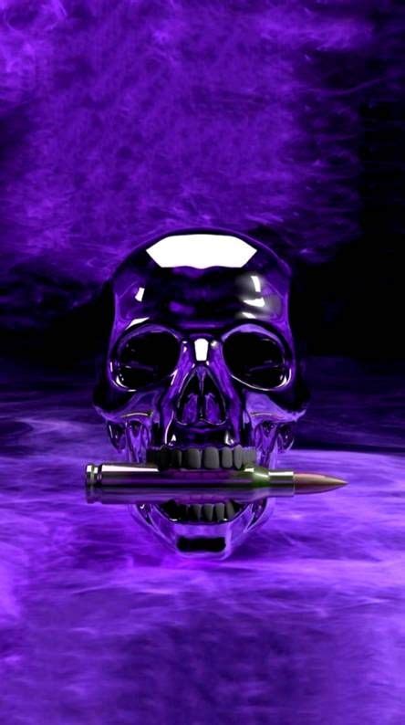 Purple Skull Ringtones And Wallpapers Free By Zedge Skull