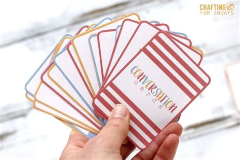 Maybe you would like to learn more about one of these? Printable Conversation Questions Card Game