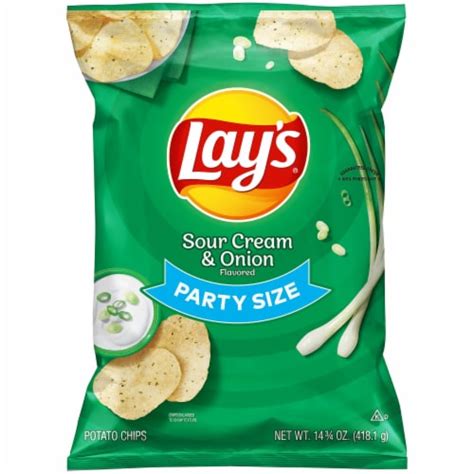 Lays Sour Cream And Onion Flavor Potato Chips 1475 Oz Fred Meyer