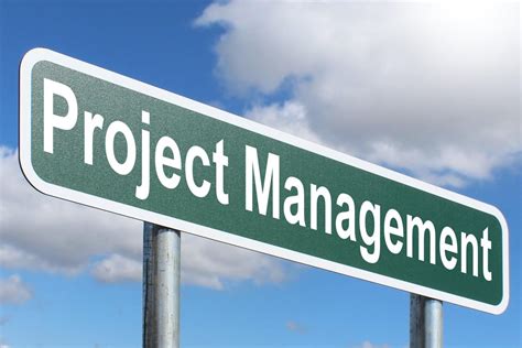 Project Management Free Of Charge Creative Commons Green Highway Sign