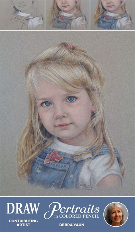 Draw Portraits In Colored Pencil Dragon Essence To Draw Upon In