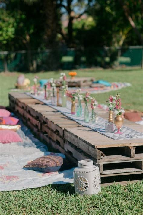 Rustic Outdoor Picnic Wedding Ideas Outdoor