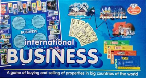 International Business Board Game Management And Leadership