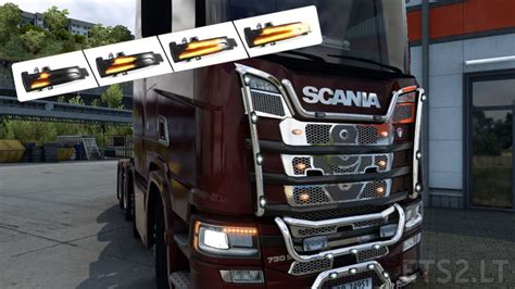 Dynamic Led Side Mirror Sequential Turn Signal Lights Ets2 Mods