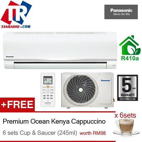Panasonic air conditioner will make you forget all kinds of disruptions and unintended breaks that derail operations from their normal functions. Panasonic Air Conditioner (1HP/1.5HP) PN9WKH & U13VKH ...