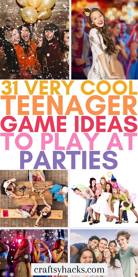 31 Fun Party Games For Teenagers Artofit