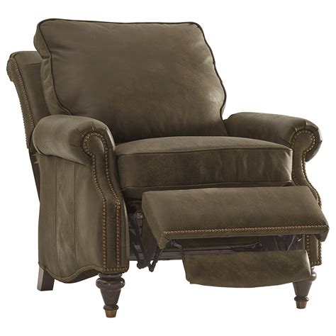 Bassett Oxford Traditional Push Back Recliner With Nailhead Trim