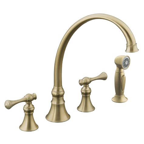 Designer joanne hudson, who's accountable for kitchens for a couple of of the most discriminating clientele on earth, gives her perception into a quantity of the top trends. KOHLER Revival Vibrant Brushed Bronze 2-Handle High-Arc ...