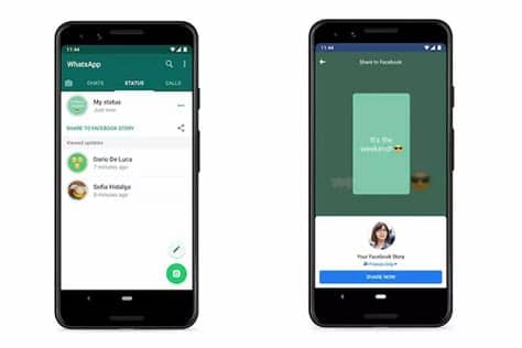 Konten komunitas mungkin tidak terverifikasi atau bukan yang terbaru. WhatsApp Uji Fitur Berbagi Status ke Facebook dan ...
