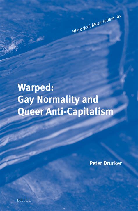 Index In Warped Gay Normality And Queer Anti Capitalism