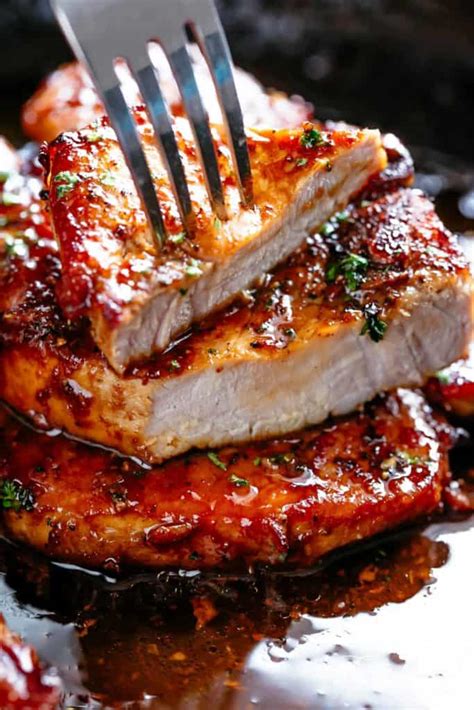 Southern fried boneless pork chops. Easy Honey Garlic Pork Chops - Cafe Delites