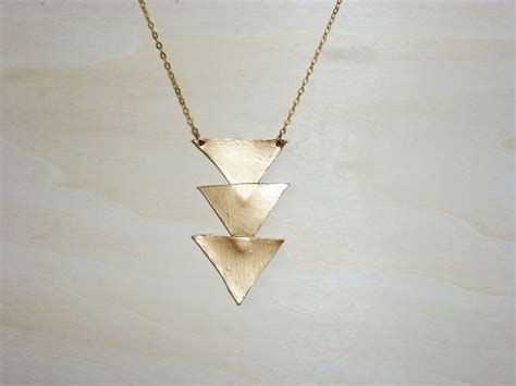 Hey Look What I Made Geometric Necklace