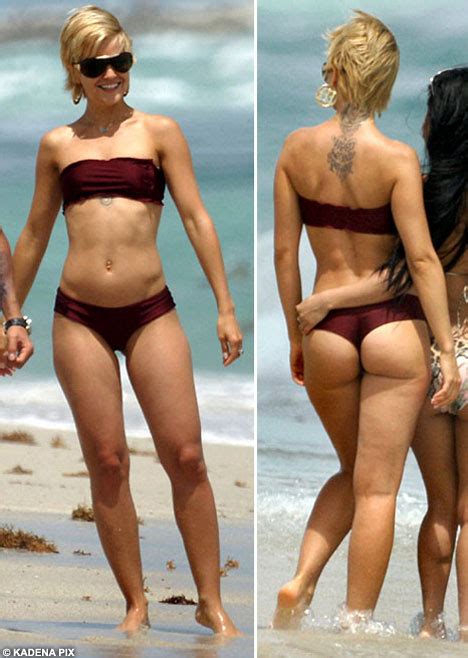 Day Two And Mena Suvari Slips On An Even Smaller Bikini Daily Mail Online