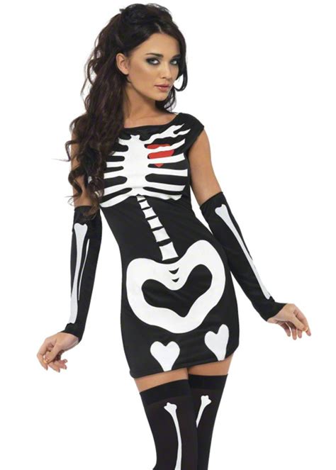 Ladies Sexy Skeleton Halloween Costume Ladies Sexy Skeleton Costume