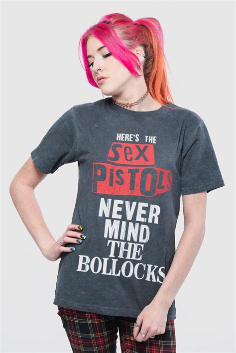 The Sex Pistols Nevermind The Bollocks Distressed Dip Dye Tee