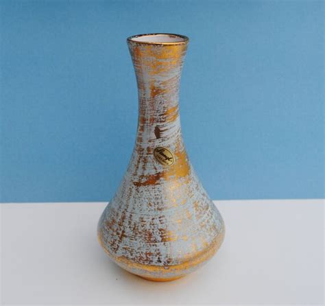 Stangl Antique Gold Vase 4050 By Strangebeauty On Etsy