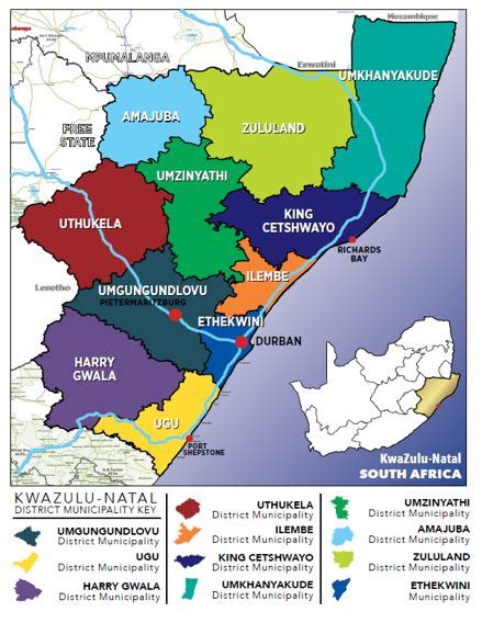 The Best 30 Kzn Map With Districts