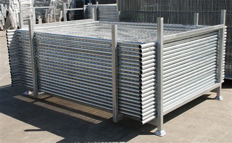 Another benefit of temporary fencing is that it can be used as and when you wish and constantly adjusted to meet. Temporary Fencing - Stillages