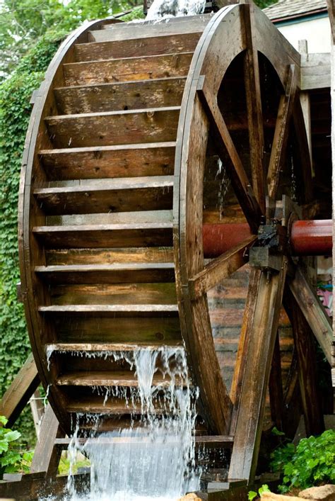 As The Water Turns By Mattinabox Windmill Water Water Wheel Water