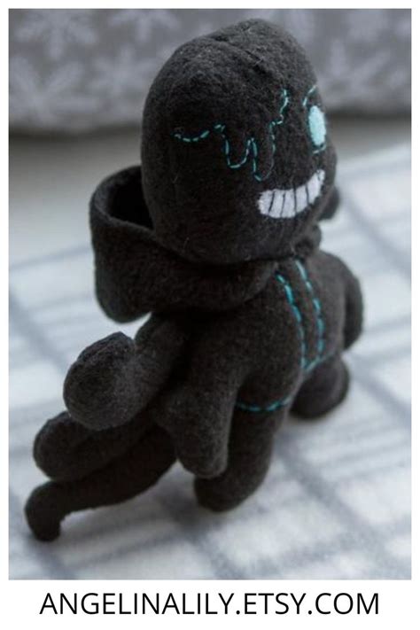 Nightmare Sans Plush Handmade Deltarune Plush Undertale Au 5 In