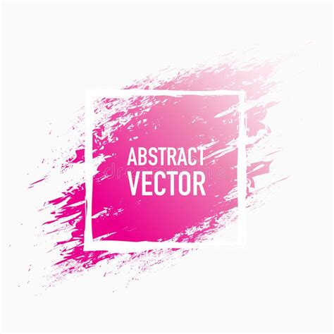 Abstract Splash Pink Stock Vector Illustration Of Banner 117291116