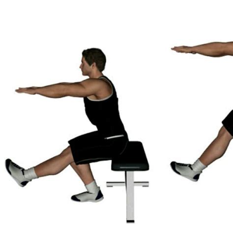 Alternating Bench Pistol Squats Exercise How To Workout Trainer By