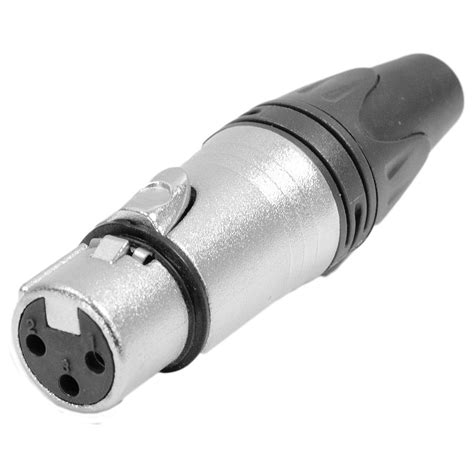Seismic Audio Premium 3 Pin Xlr Female Cable Connector Microphone