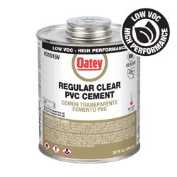 Oatey Regular Clear PVC Cement Oatey