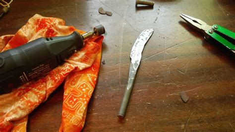 Talis Blog Making A Knife From A Nail