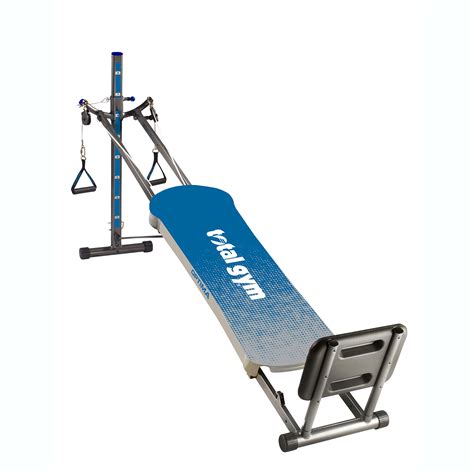 Total Gym Optima Full Body Workout Home Fitness Folding Exercise Machine Blue Ebay