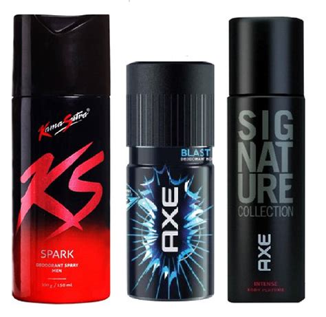 Buy Ks Deo Axe Deo Axe Signature Intense 150ml Each Deo Body Spray For Men Assorted