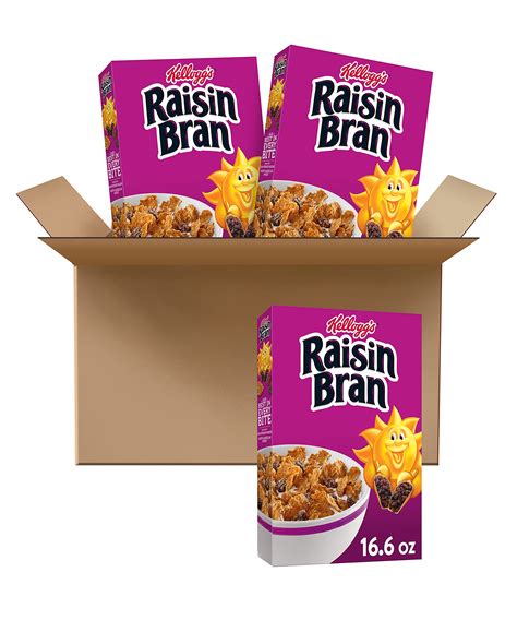 Raisin Bran Breakfast Cereal Original Good Source Of Fiber 16 6 Oz