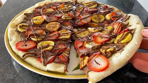 Pizza De Nutella En Sartén Sin Horno El De Las Trufas Youtube