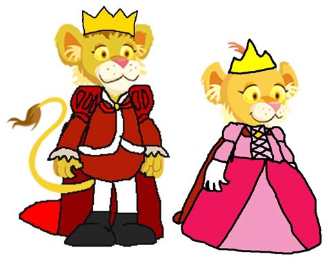 Prince Lionel And Princess Leona By Kingleonlionheart On Deviantart