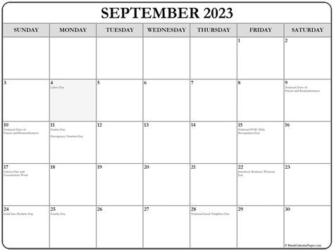 2023 United States Calendar With Holidays 2023 Calendar Templates And