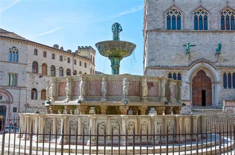 The Ancient Architectures Of Perugia Editorial Image Image Of