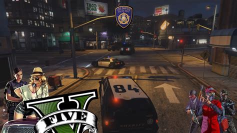 Gta 5 Police Lspdfr City Patrol Of 2023 Protecting The City From