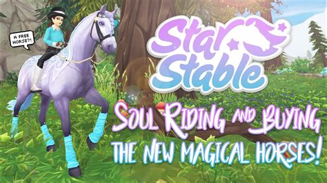 A Free Horse Soul Riding And Buying The New Magical Horses Star