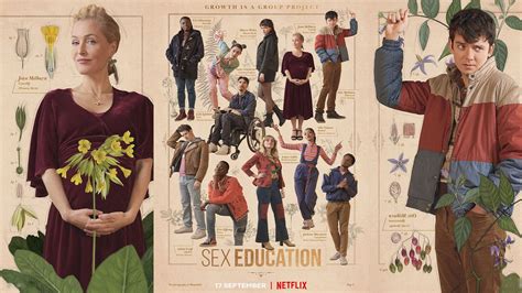 Fans Are Going Wild For Netflixs Sex Education Series 3 Posters Creative Bloq