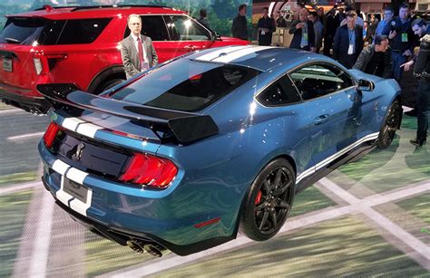 2019 Detroit Auto Show 2020 Ford Mustang Shelby Gt500 The Daily