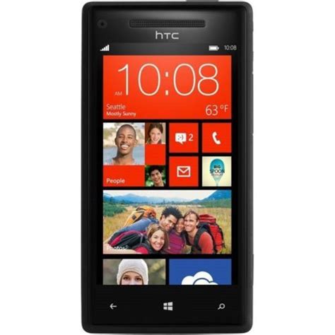 Htc Windows Phone 8x 16gb Graphite Black Verizon Smartphone For